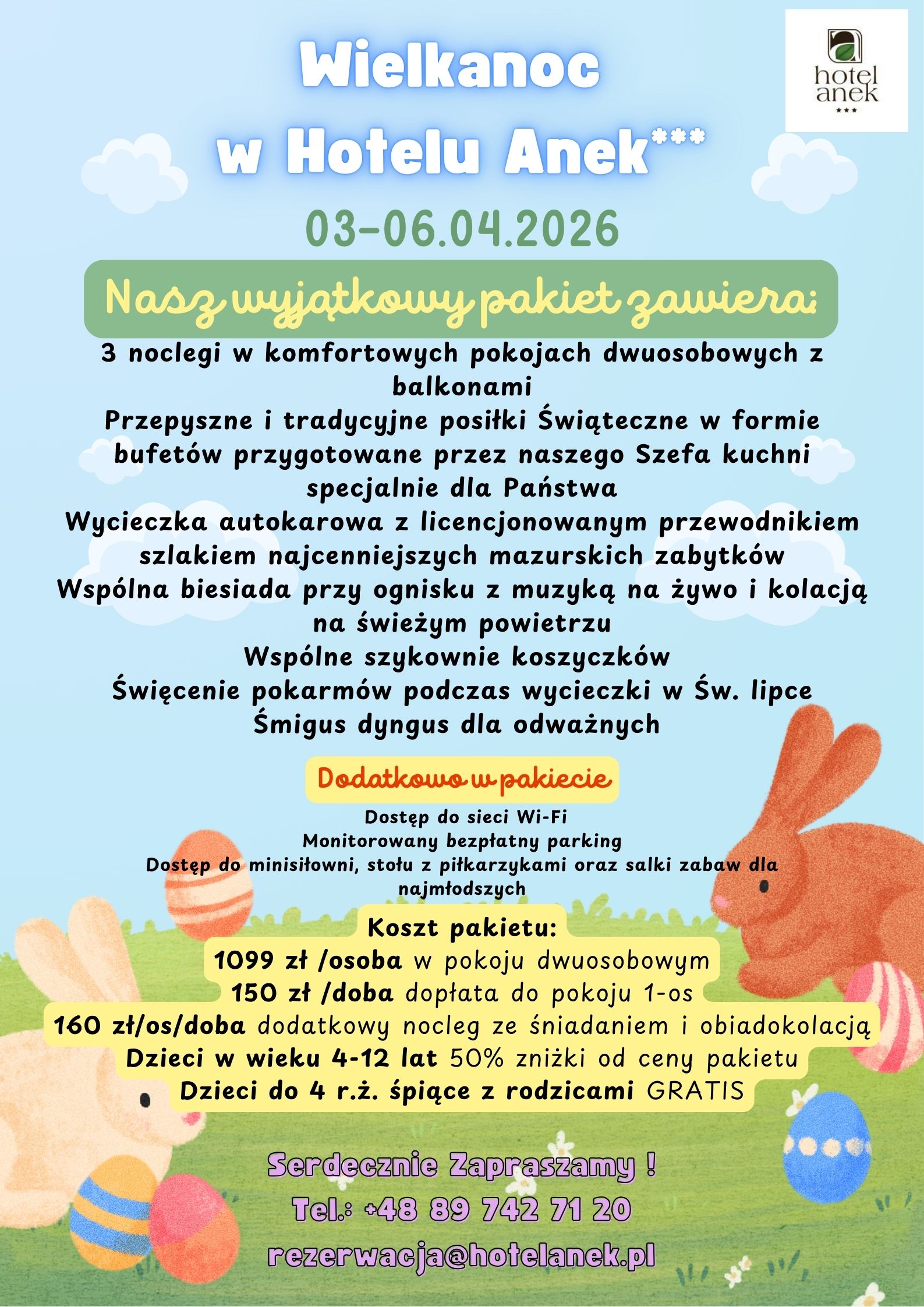 Wielkanoc na Mazurach