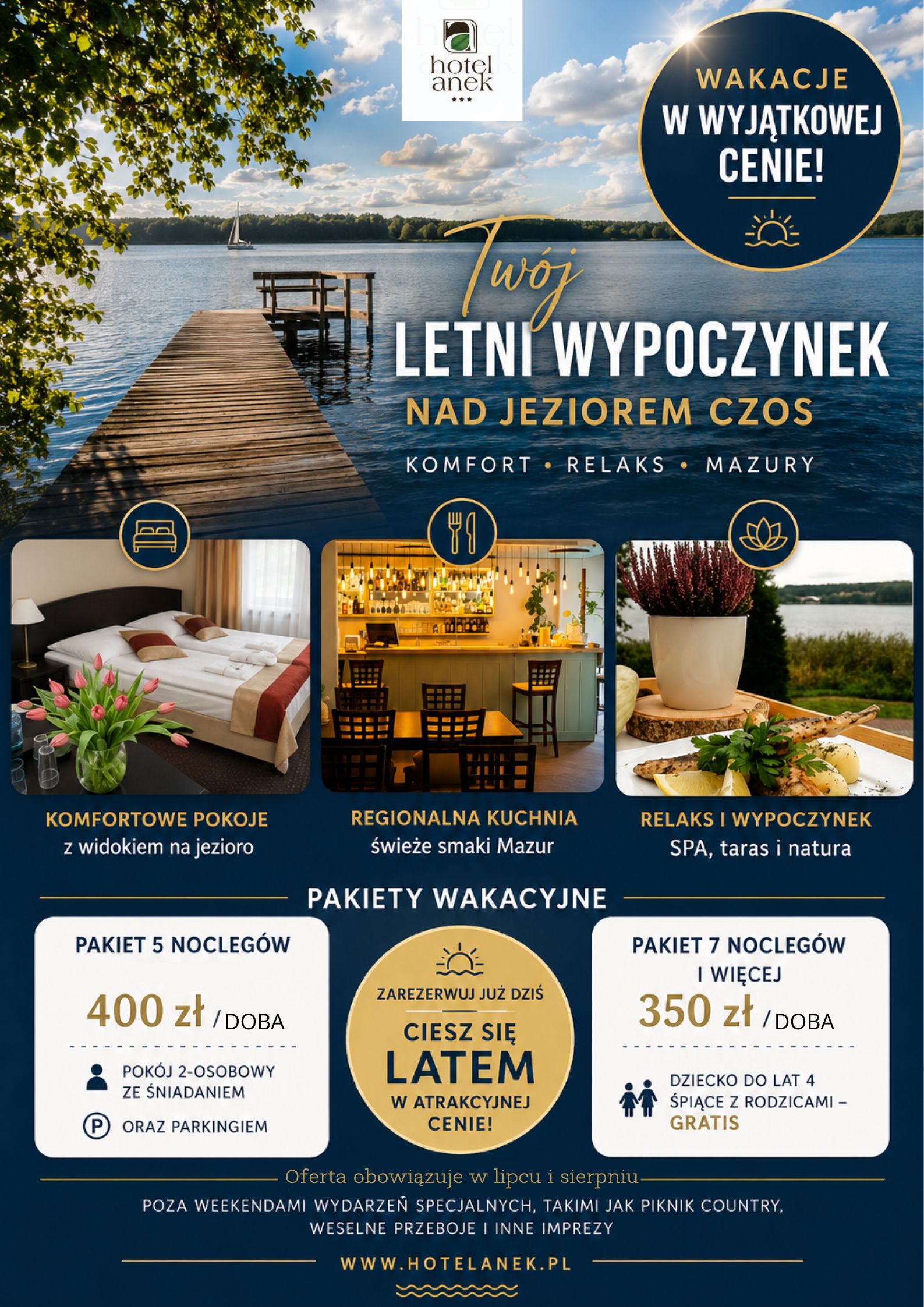 Wakacje na Mazurach